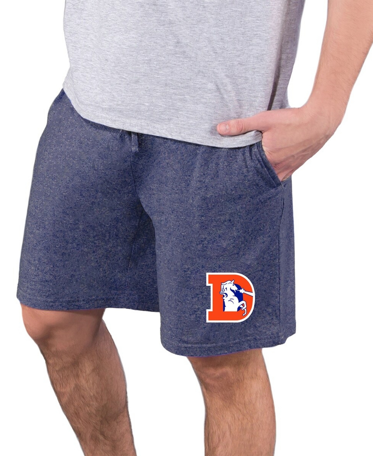 Concepts Sport Men's Navy Denver Broncos Quest Knit Jam Shorts