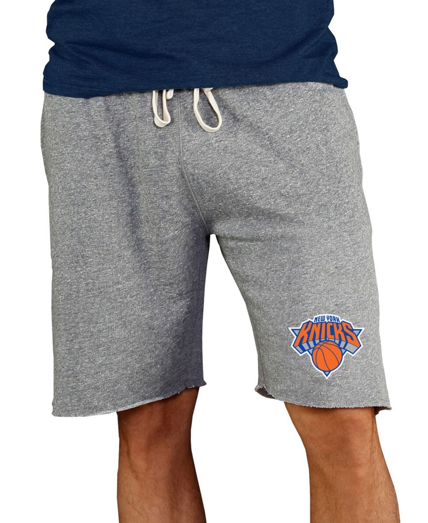 Men's Gray New York Knicks Mainstream Terry Shorts
