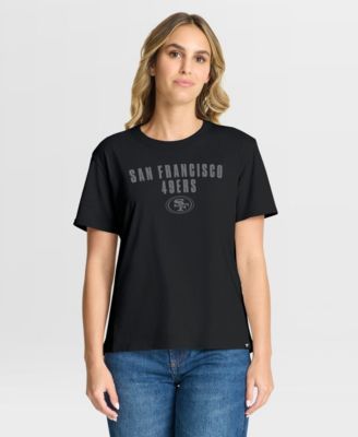 Women's Black San Francisco 49ers Blackout Kneel Down Legacy T-Shirt