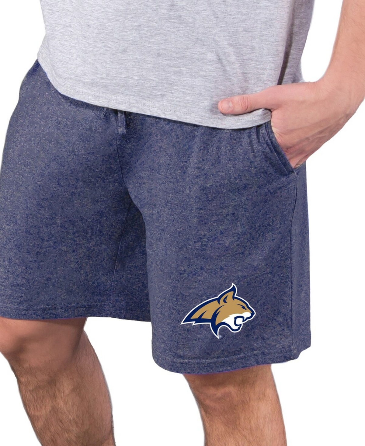Concepts Sport Men's Navy Montana State Bobcats Quest Knit Jam Shorts