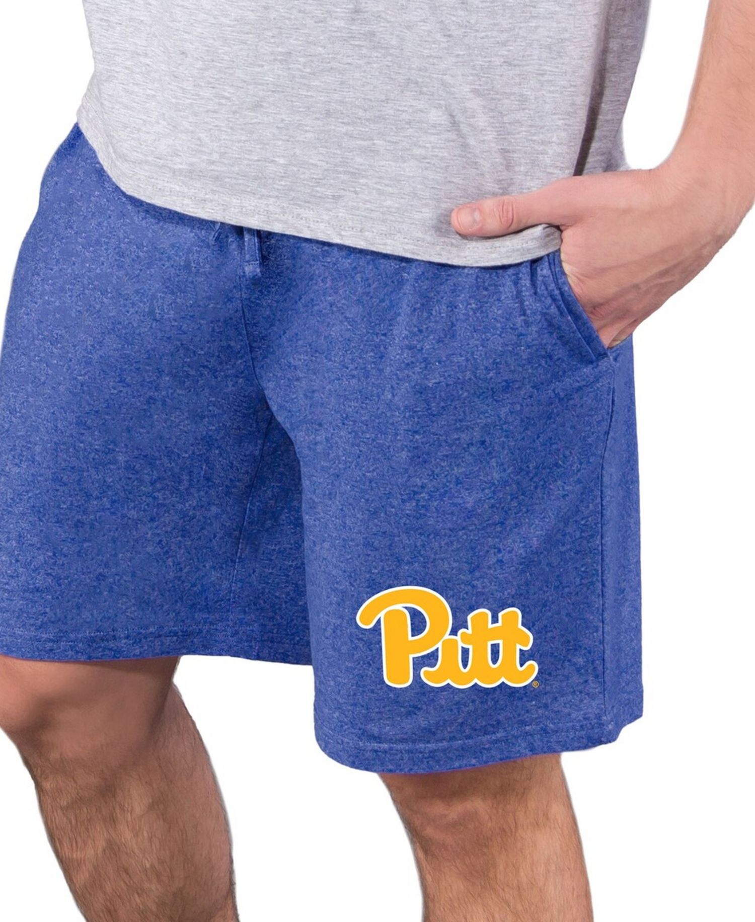 Men's Royal Pitt Panthers Quest Knit Jam Shorts