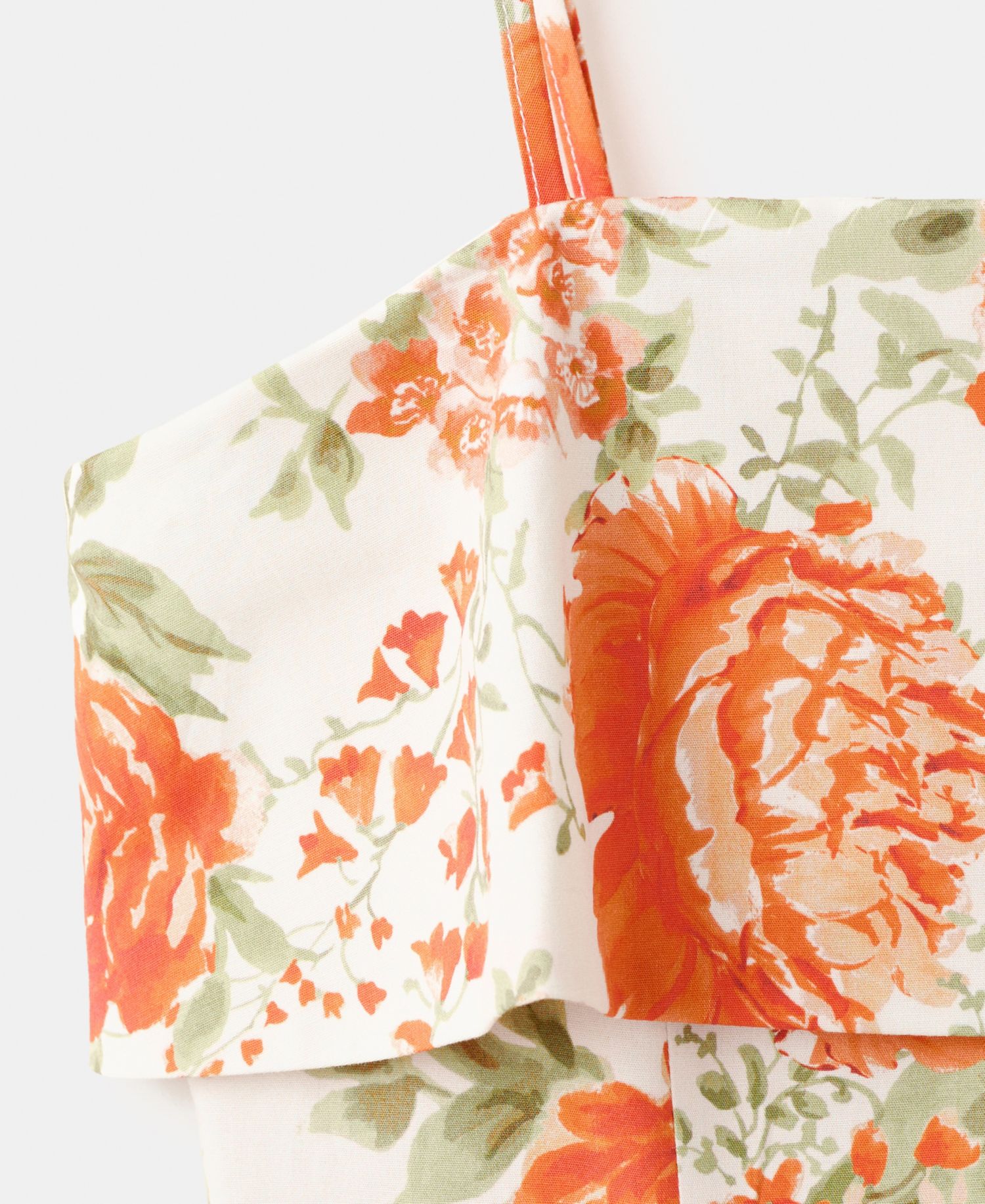 Women's Floral-Print Flared Dress
