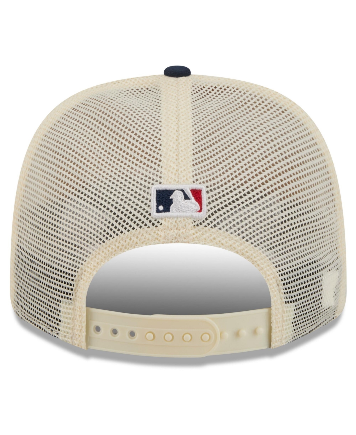 New Era Men's Cream/Navy Baltimore Orioles Usa 250 Fourth of July 9SEVENTY Adjustable Hat