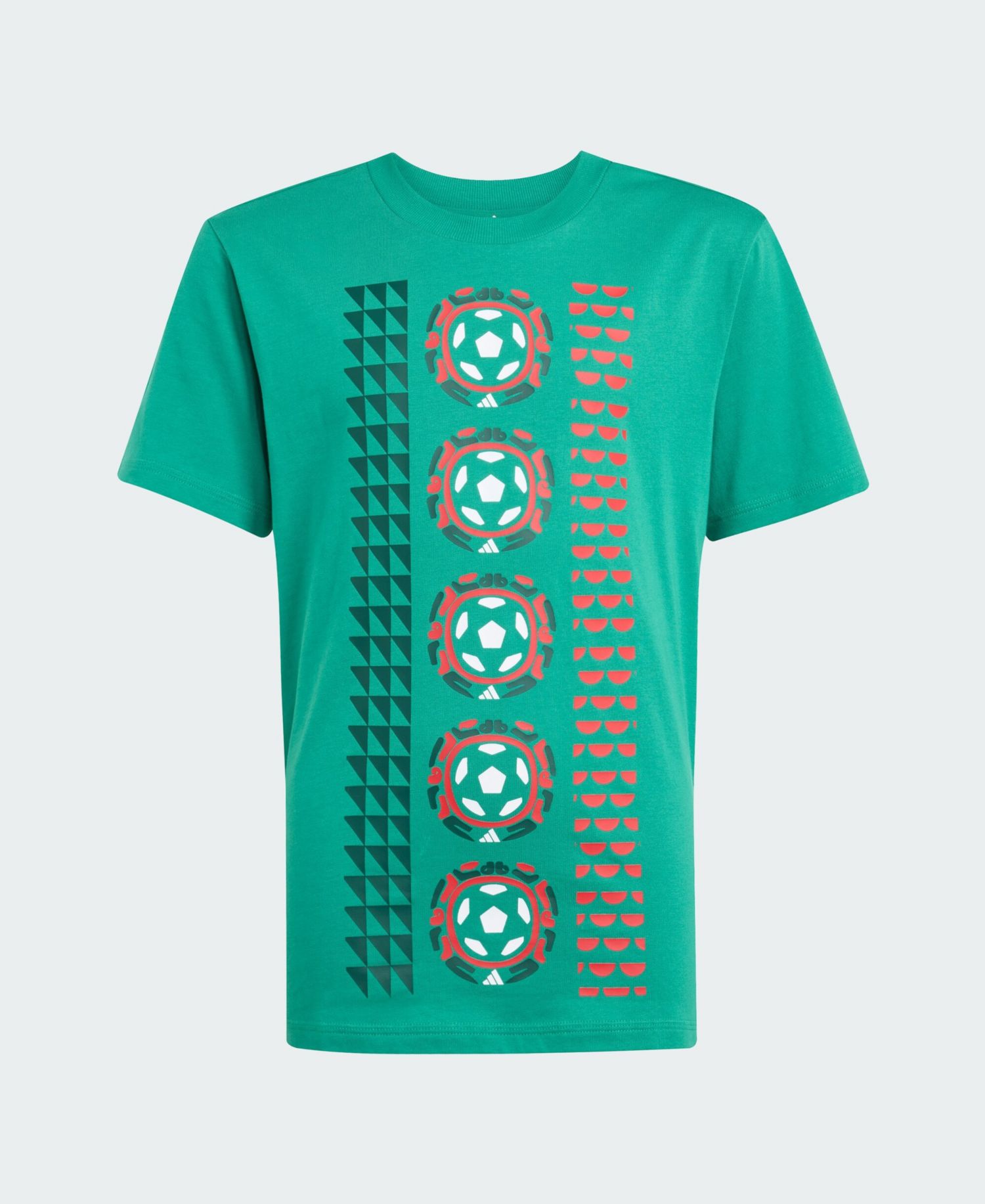 Big Boys and Girls Green Mexico National Team T-Shirt