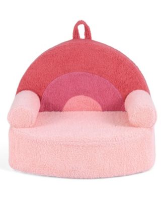 Soft Toddler Couch with Foam Filling and Fleece Fabric Upholstery