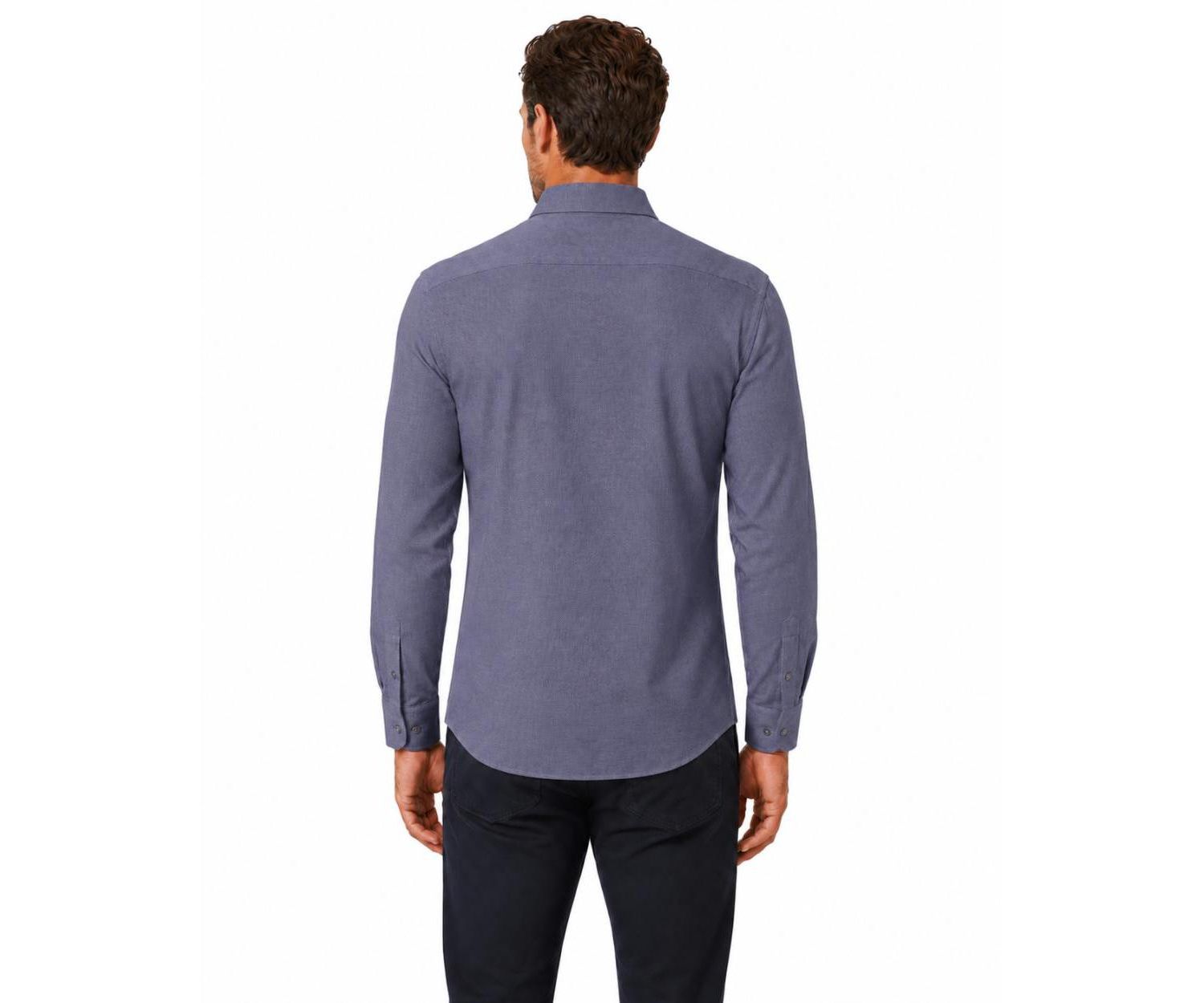 Men's Slim Fit Button-Down Shirt