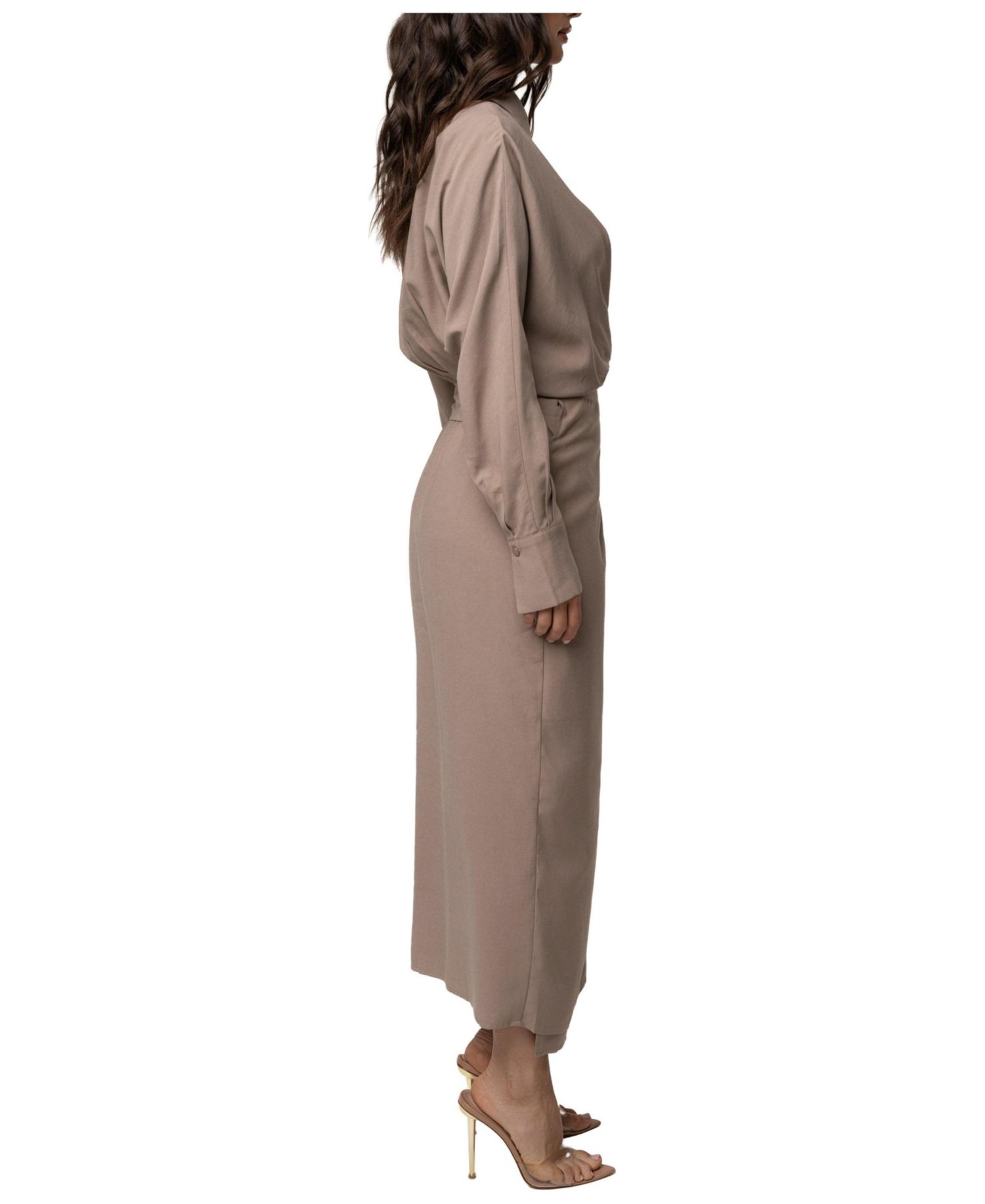 Women's Skyline Wrap Midi Dress