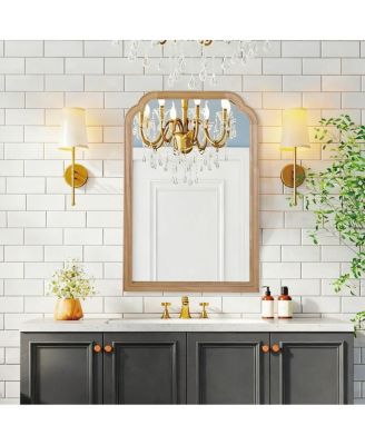 20" x 30" Modern Decorative Accent Mirror for Bedroom, Bathroom and Living Room