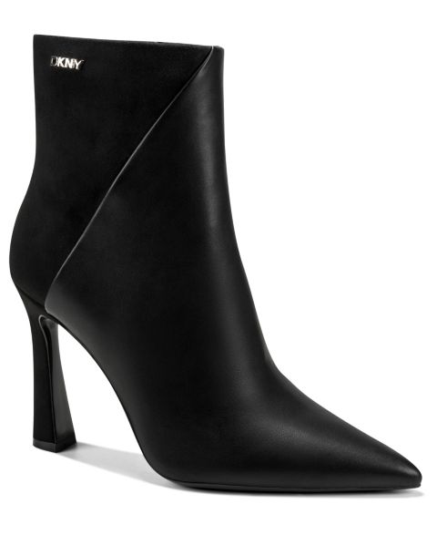 Женские ботинки DKNY Christabel Stiletto Heel Booties, цвет: Чёрный