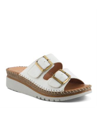 Women's Minisia Wedge with Adjustable Buckle Closure