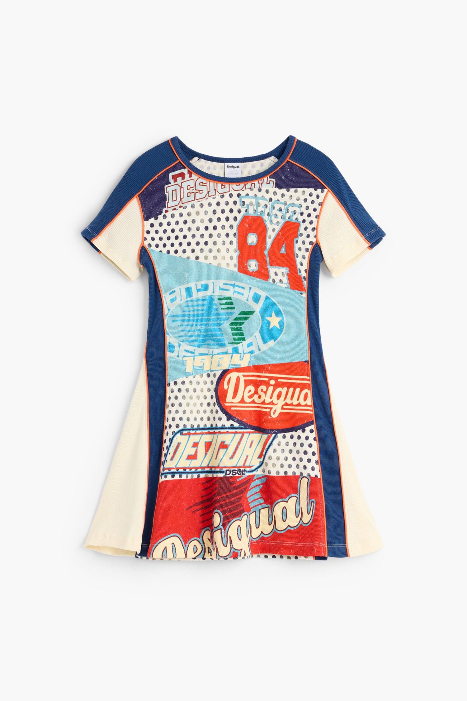 Girls's 3-14 Printed A-line dress