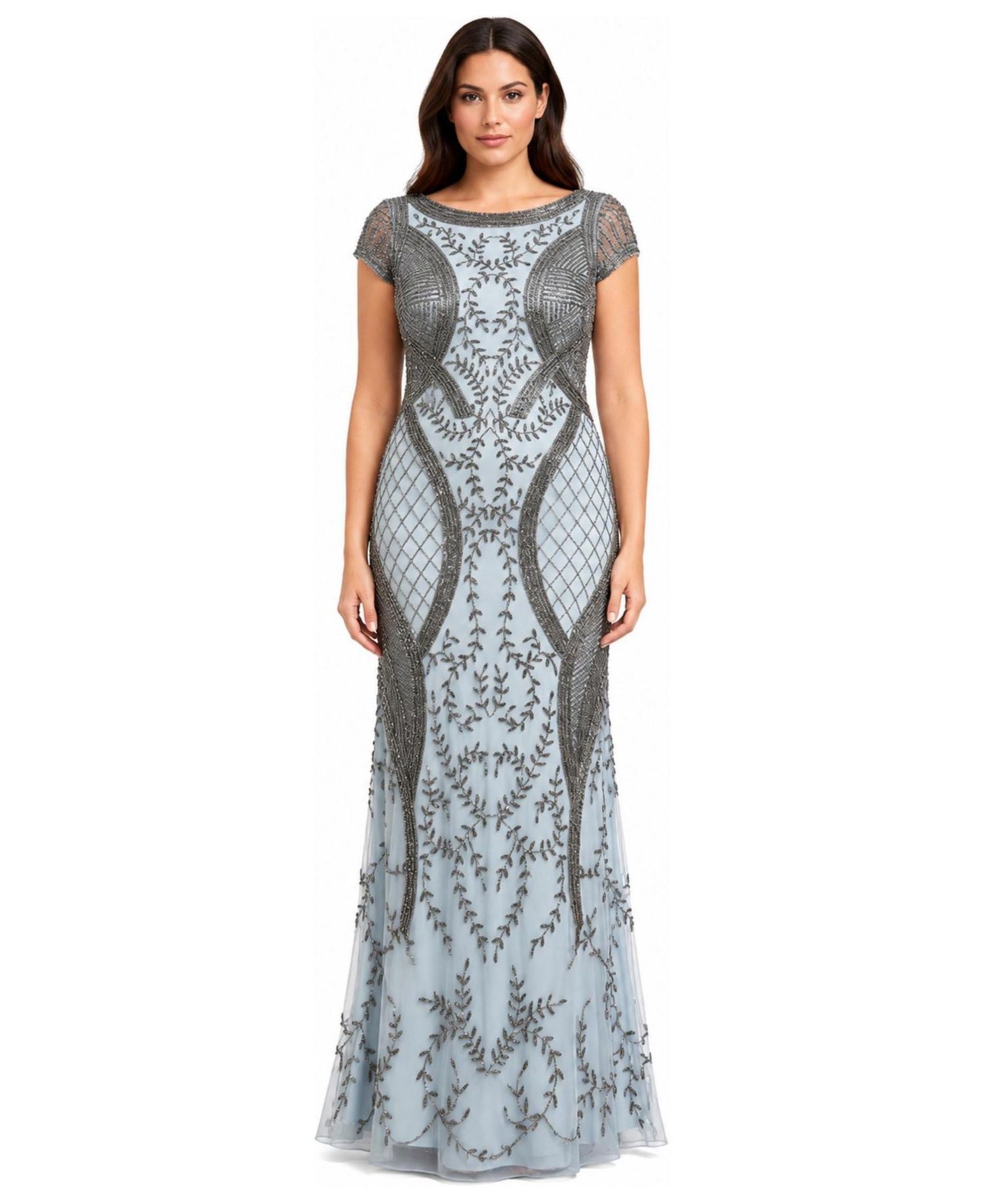 Women's Cap Sleeve Modestly Covered Dress