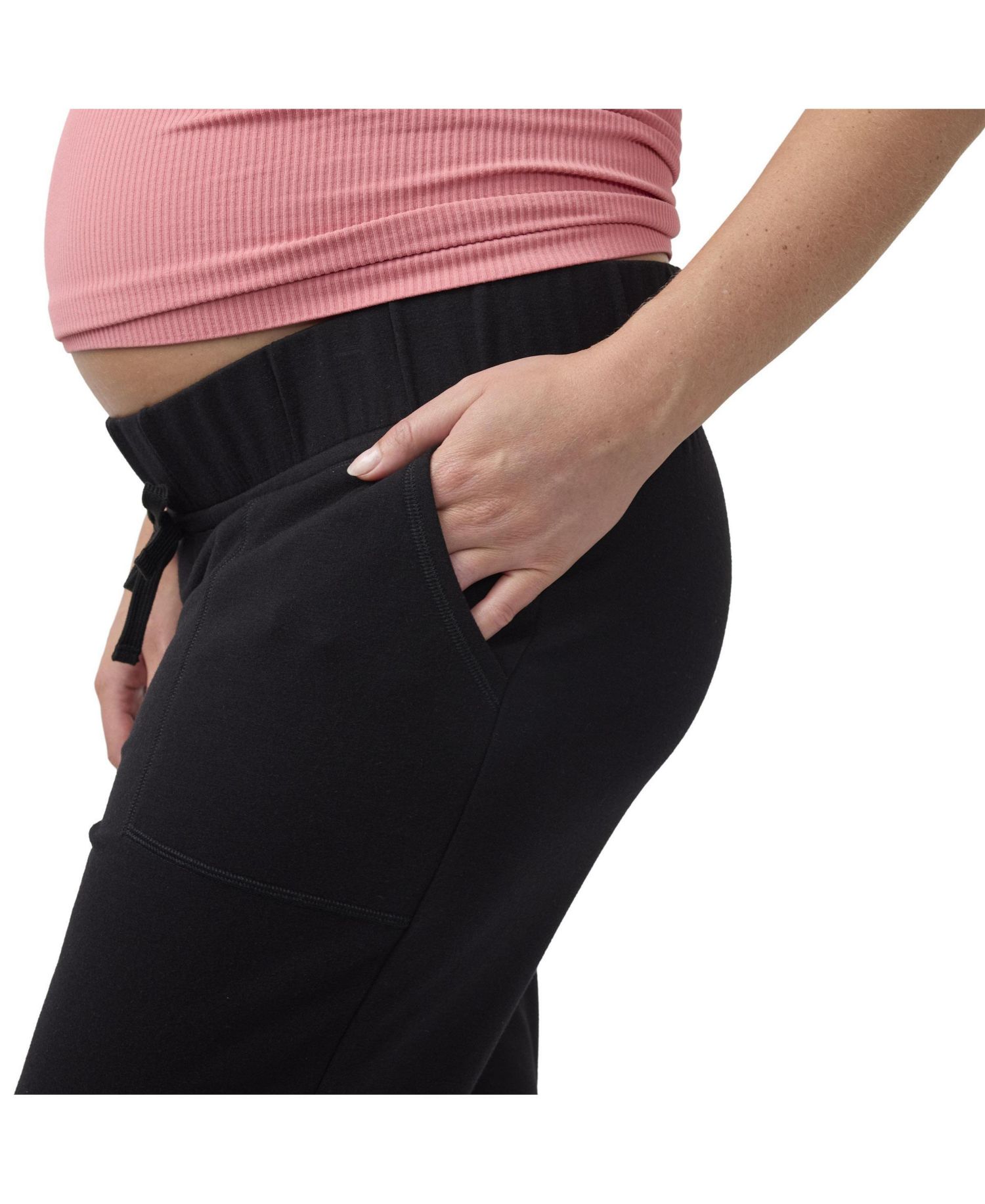 Women's maternity Knit Jogger Bundle 2-Pack