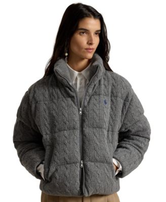 Women's Mock-Neck Puffer Jacket