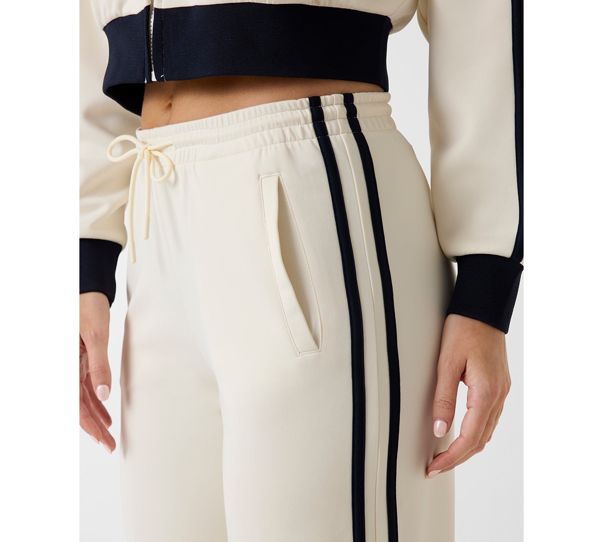 Guess Women's Hoshi Side-Band Straight-Leg Jogger Pants