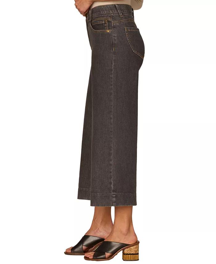 Petite Cropped Wide-Leg Jeans - thumbnail 2