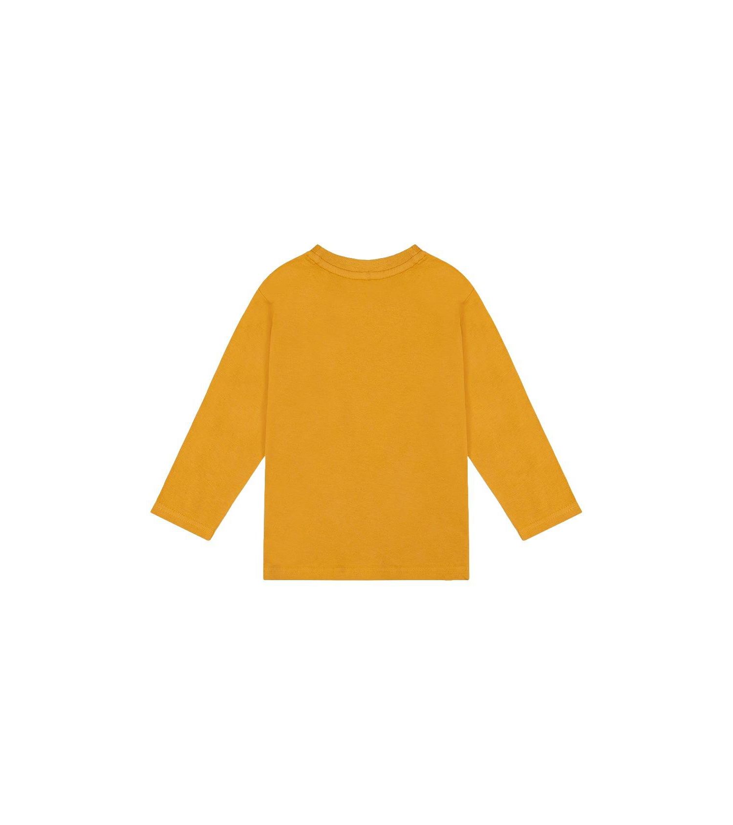 Little and Big Boy 6- 8 Long Sleeve Organic Cotton T-Shirt
