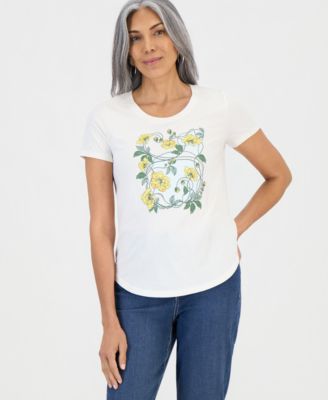 Women's Graphic Short-Sleeve Crewneck Tee