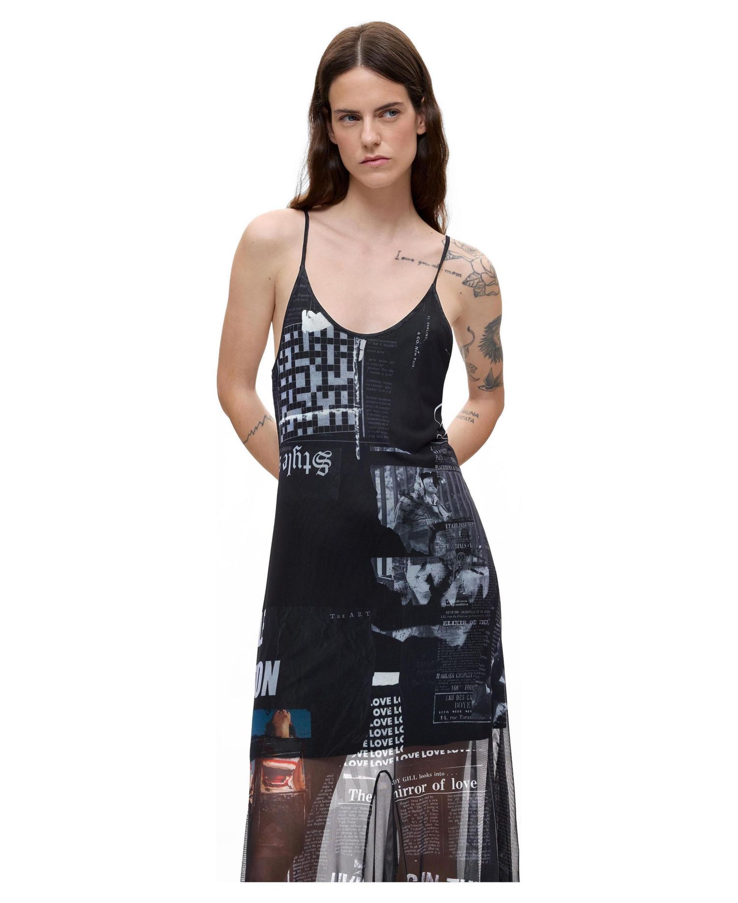Women's Printed Strappy Dress