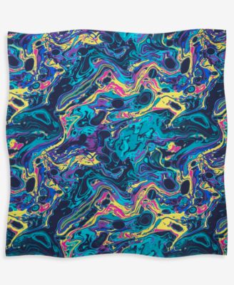 Women's Silk Printed Square Scarf