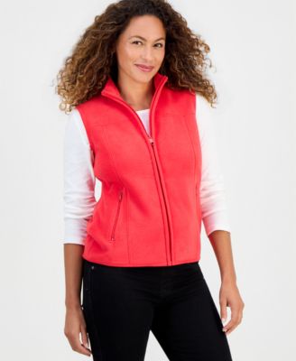 Petite Polar Fleece Vest
