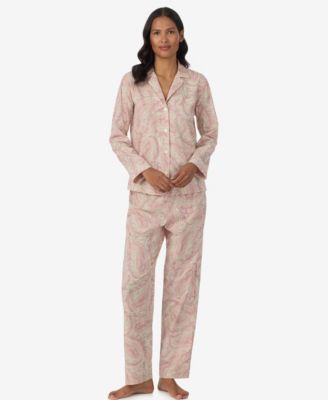 Women's Long-Sleeve Top & Drawstring Pants, 2-Piece Set