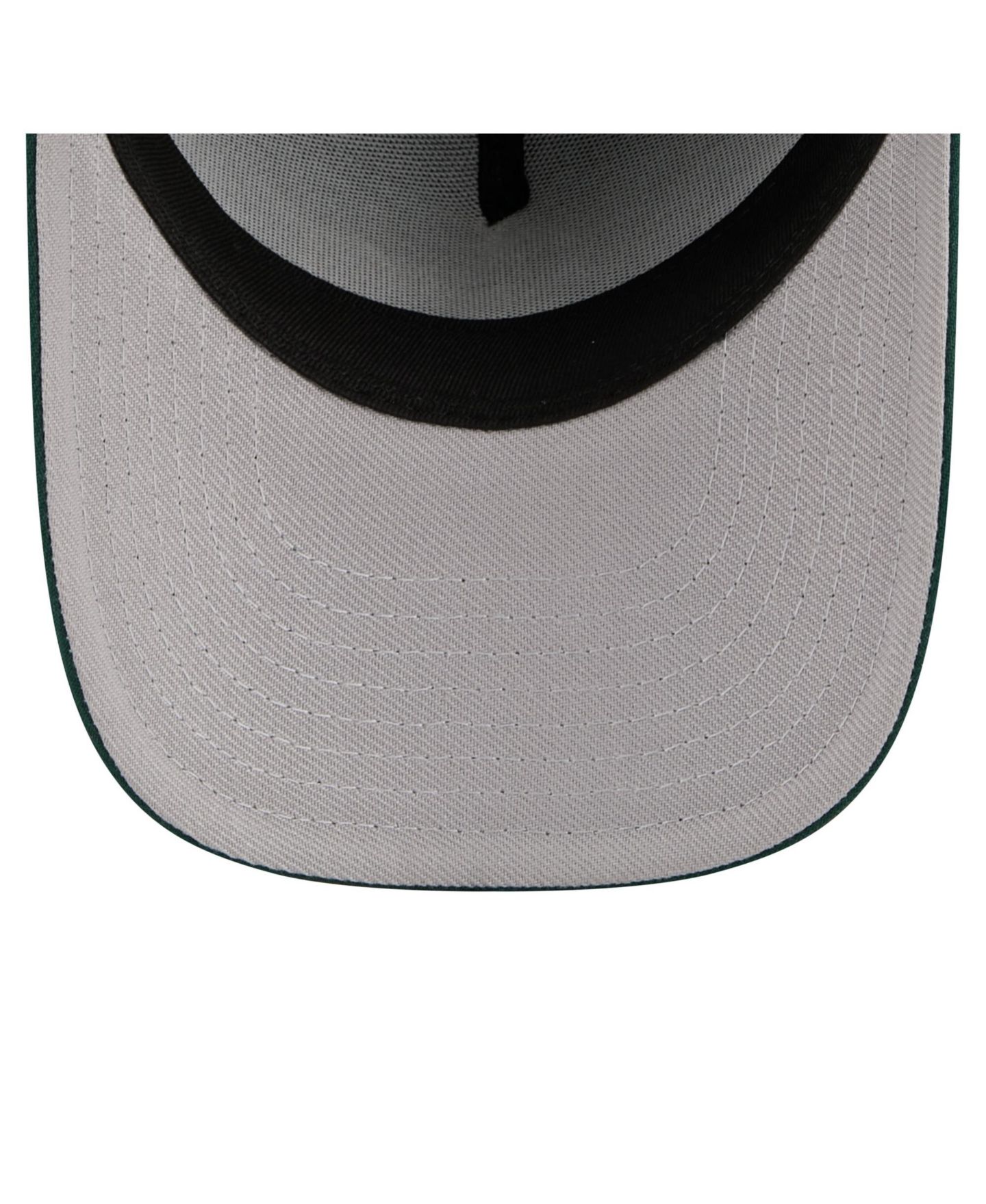 Детская бейсболка New Era Athletics 9FORTY A-Frame регулируемая, зелёная — фото 2