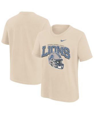Big Boys and Girls Natural Detroit Lions Easy Lane T-Shirt