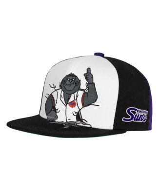 Big Boys and Girls Black Phoenix Suns Mascot Snapback Hat