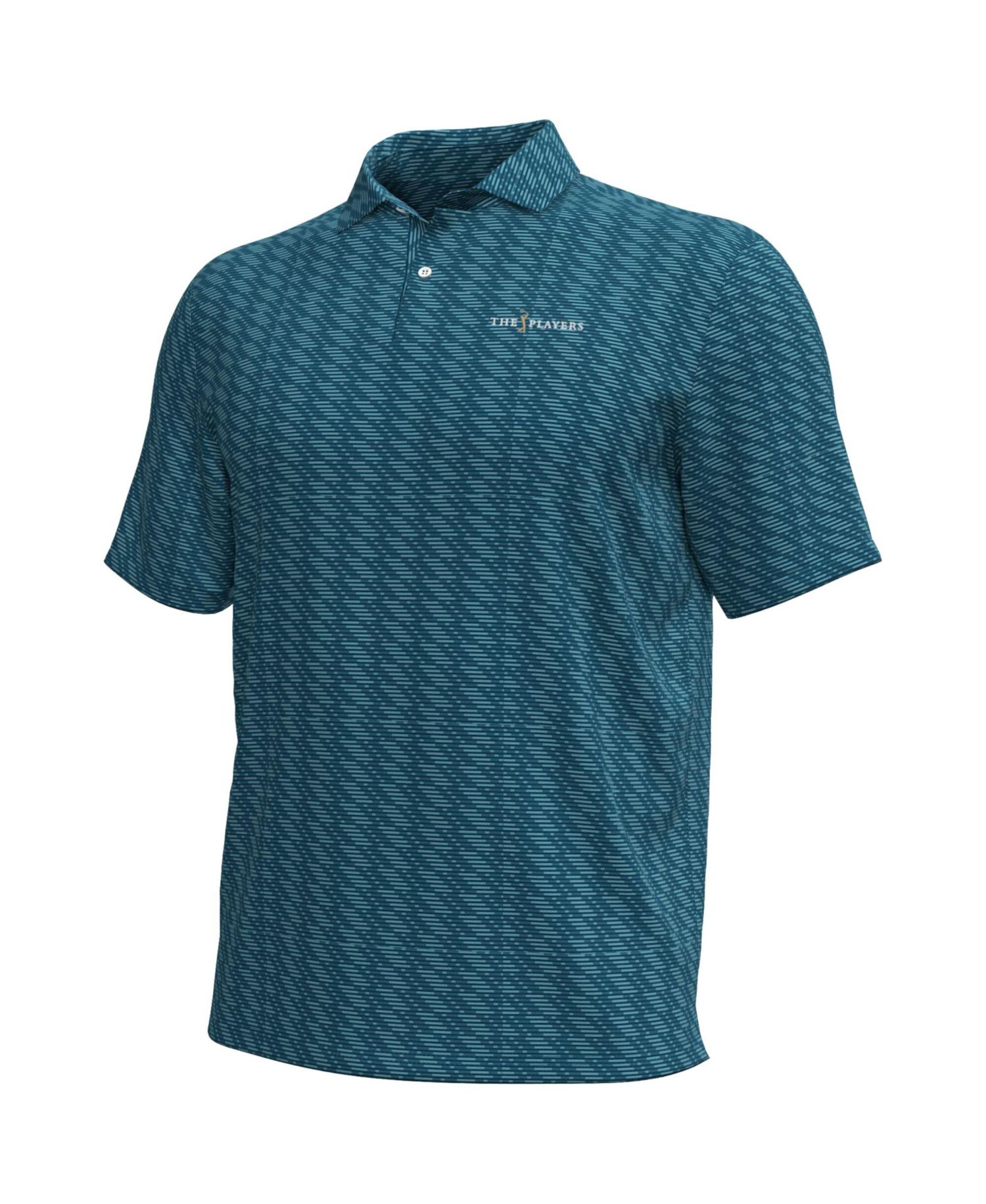 Men's Teal THE PLAYERS Iso-Chill Deuces Polo Shirt