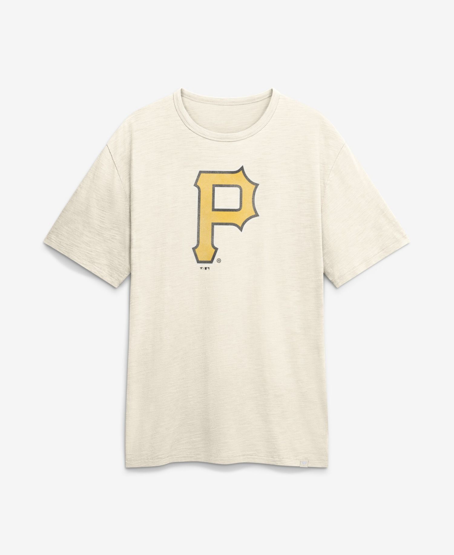 Men's Cream Pittsburgh Pirates Stadium Slub T-Shirt