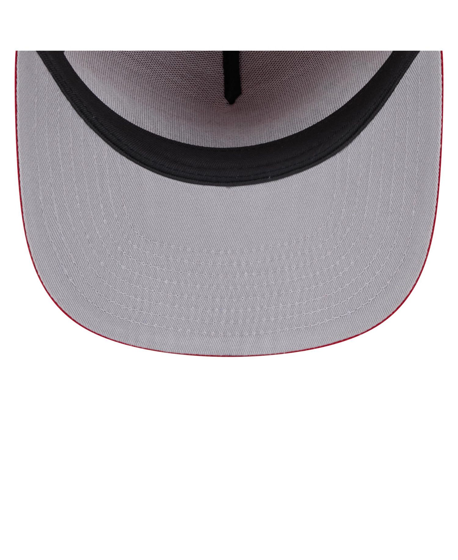 Men's Red Carolina Hurricanes Script 9FIFTY A-Frame Snapback Hat