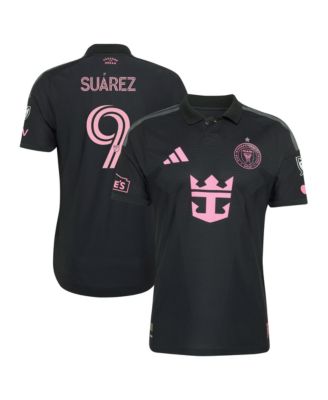 Men's Luis Suárez Black Inter Miami CF 2026 Presagio On-Field Authentic Patch Jersey