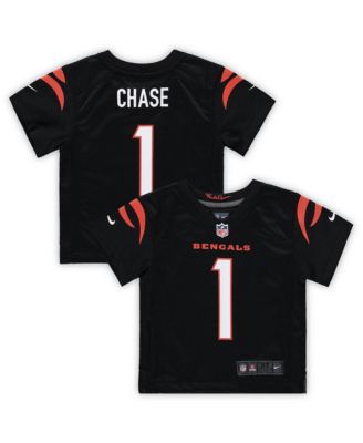 Toddler Ja'Marr Chase Black Cincinnati Bengals Game Jersey