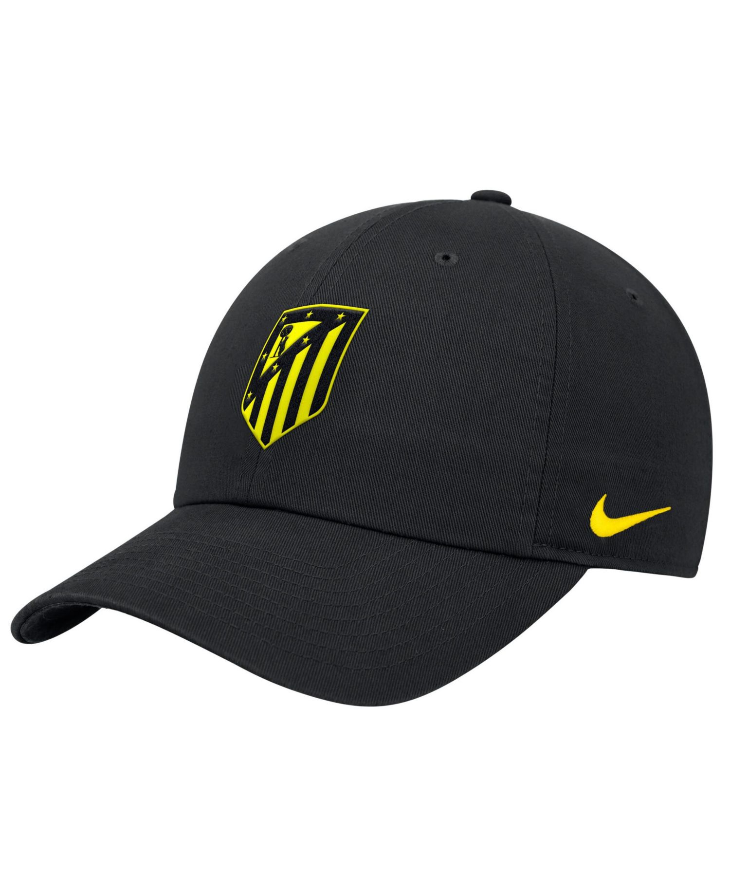 Men's Black Atletico de Madrid Club Adjustable Hat