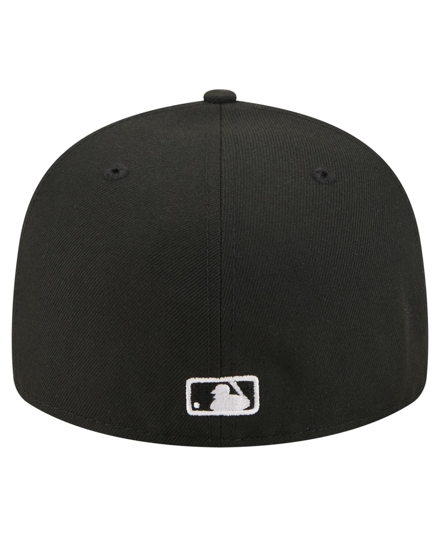 Мужская кепка New Era Black Houston Astros Americana Bald Eagle Pre-Curved 59FIFTY Fitted Hat — фото 4