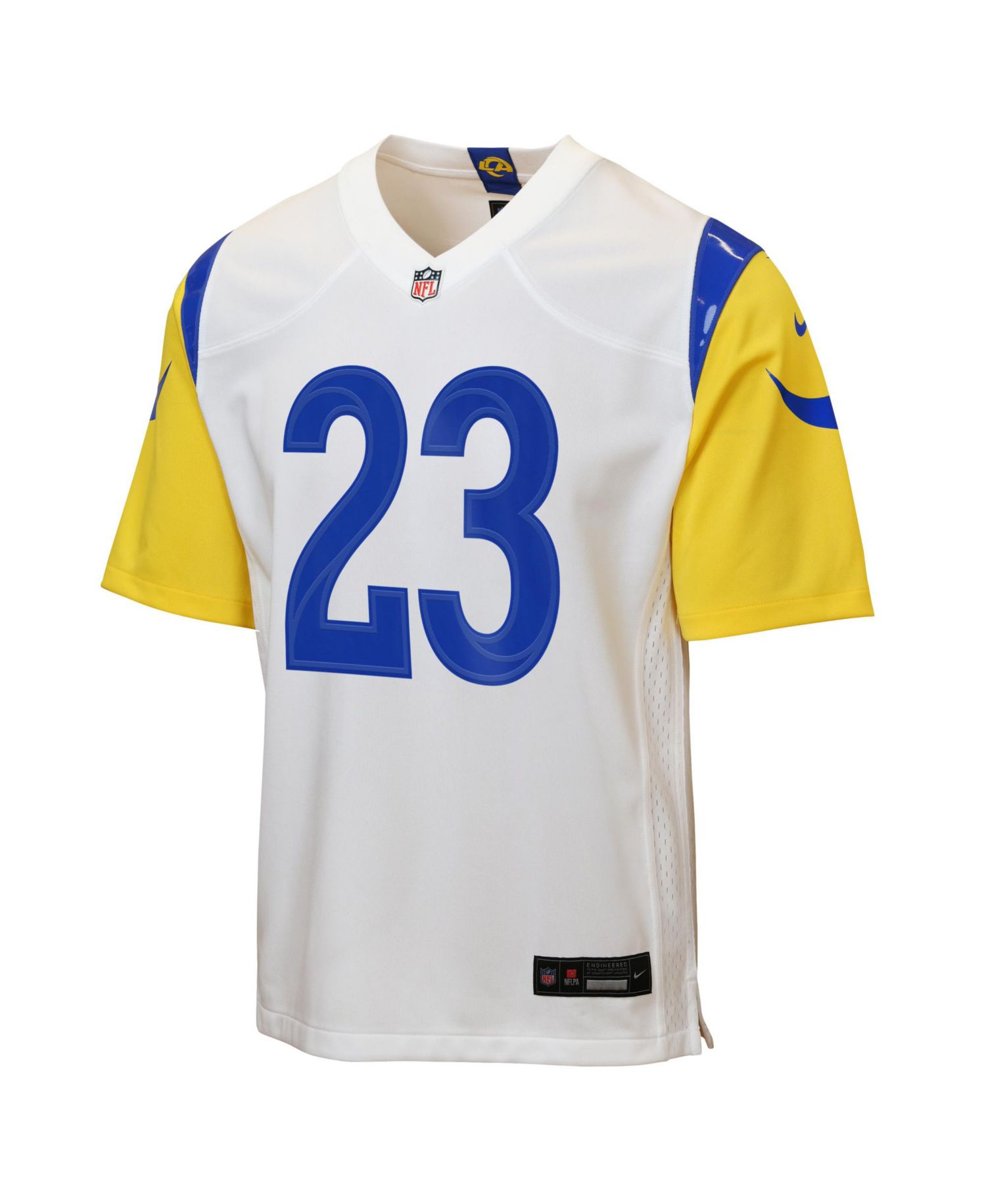 Big Boys and Girls Kyren Williams White Los Angeles Rams Game Jersey