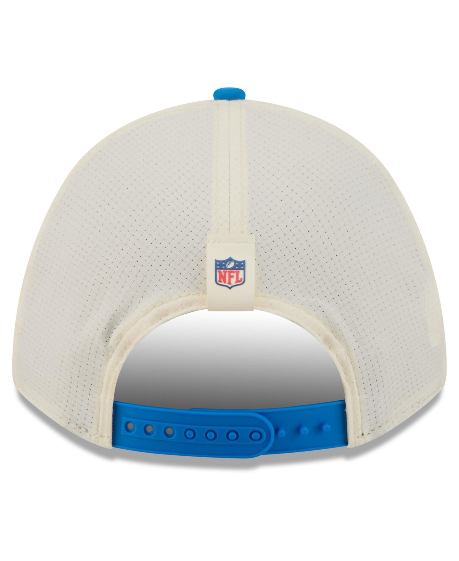 Men's Cream/Blue Detroit Lions 2026 NFL Training Camp 9FORTY Adjustable Hat