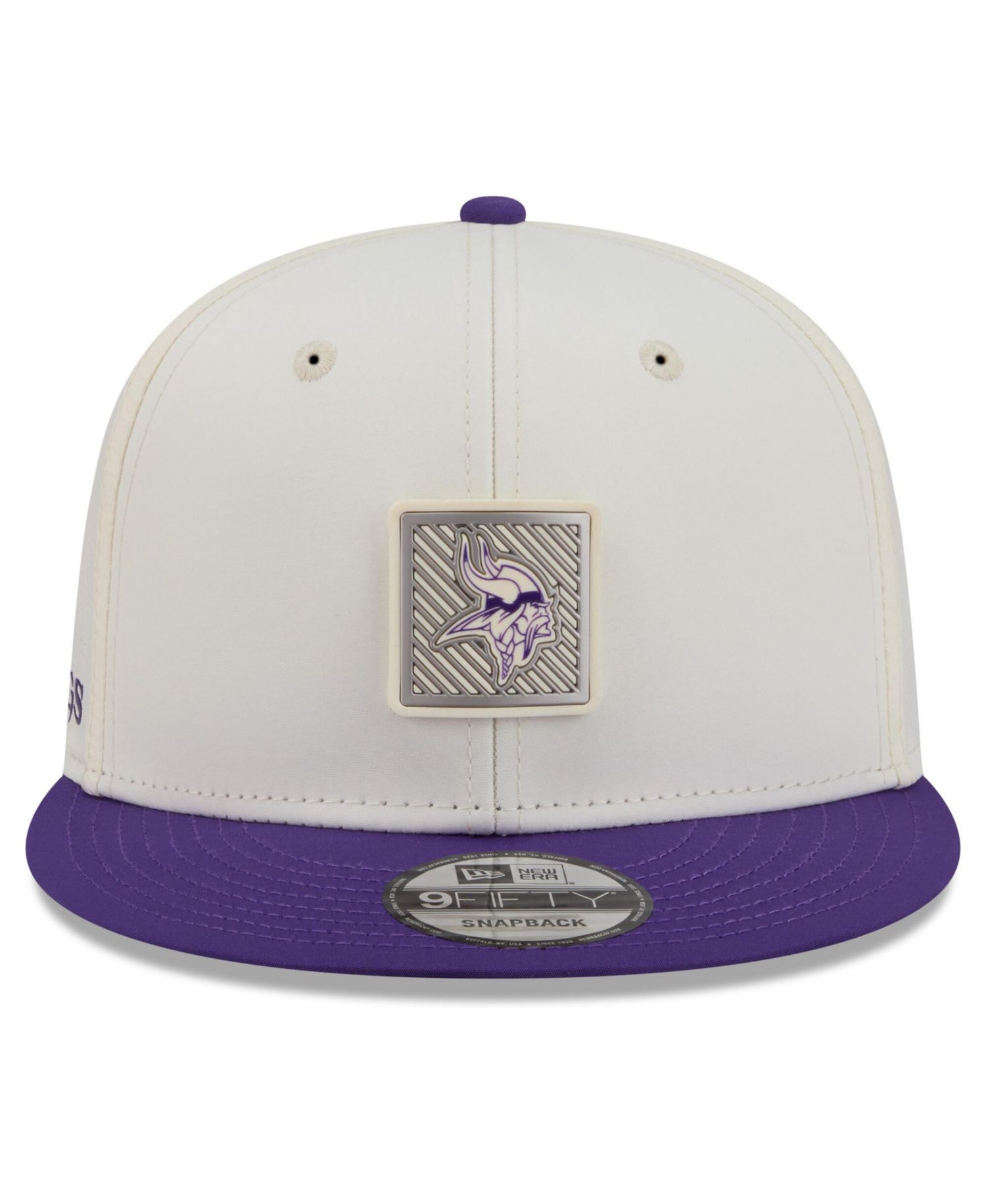 Men's Cream/Purple Minnesota Vikings 2026 NFL Training Camp 9FIFTY Snapback Hat