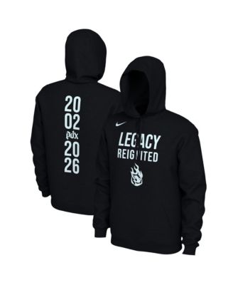 Men's Black Portland Fire Legacy Reignited Hoodie
