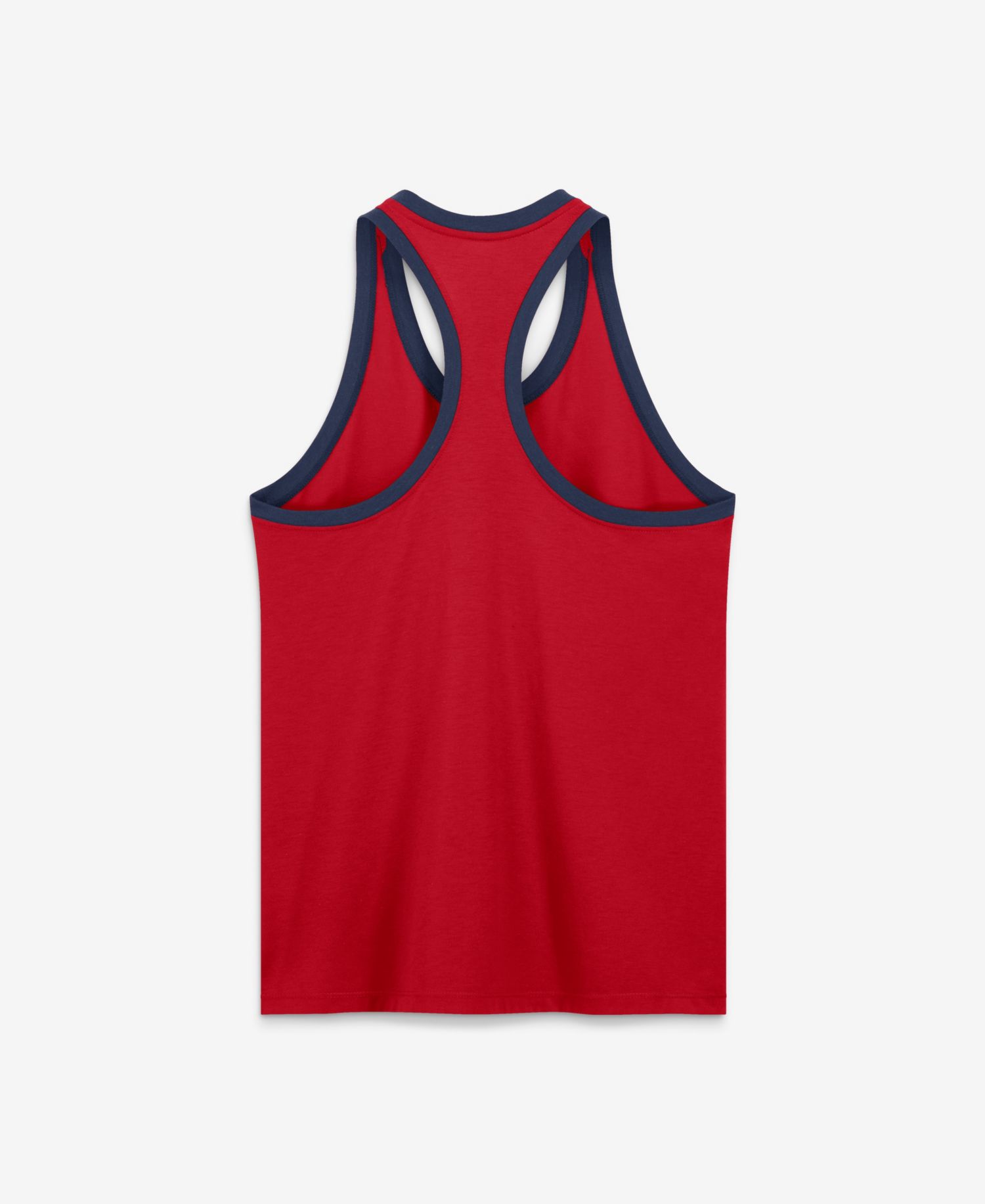 Women's Red Atlanta Braves Tri-Blend Dri-FIT Racerback Tank Top