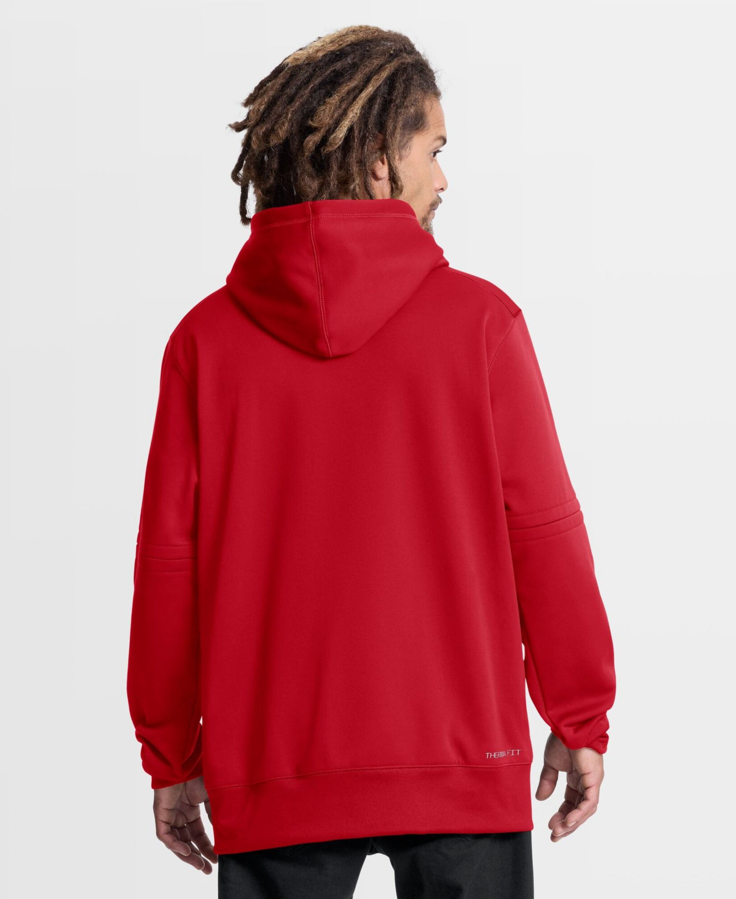 Men's Red Cincinnati Reds Authentic Collection Therma-FIT Hoodie