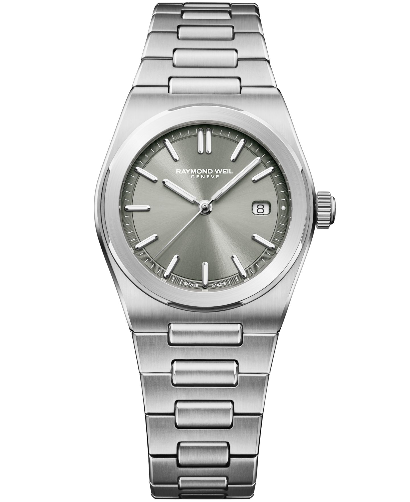 Женские часы Raymond Weil серебристые из нержавеющей стали 30мм — фото 1