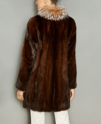 mink fur coat