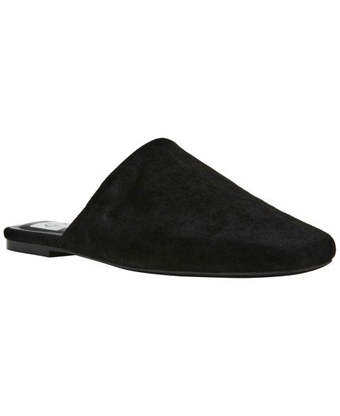 Женские сабо DV Dolce Vita Felica Slip-On Mules, цвет: Чёрный искусственный замшевый