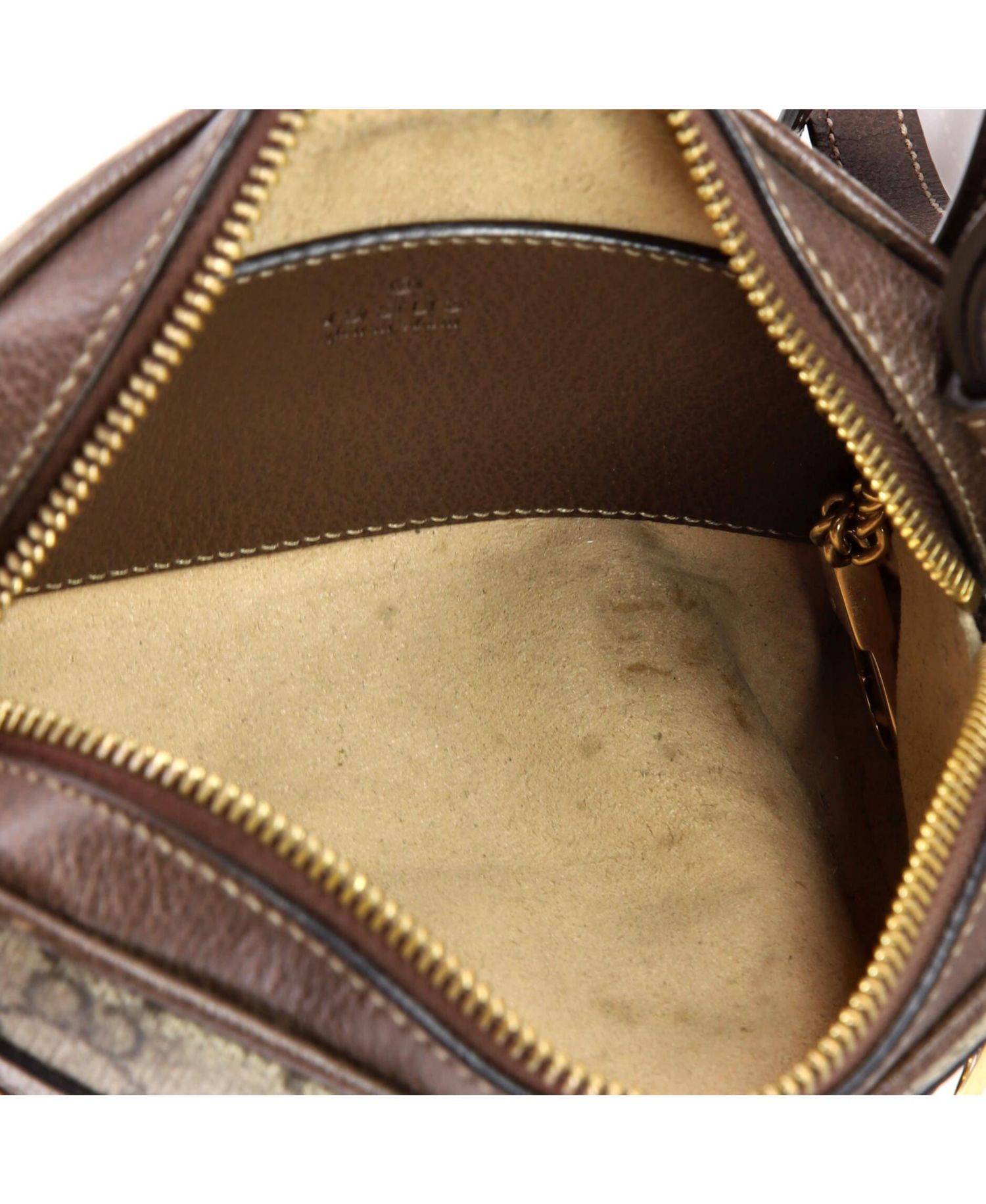 Mini Ophidia Shoulder Bag GG Coated Canvas