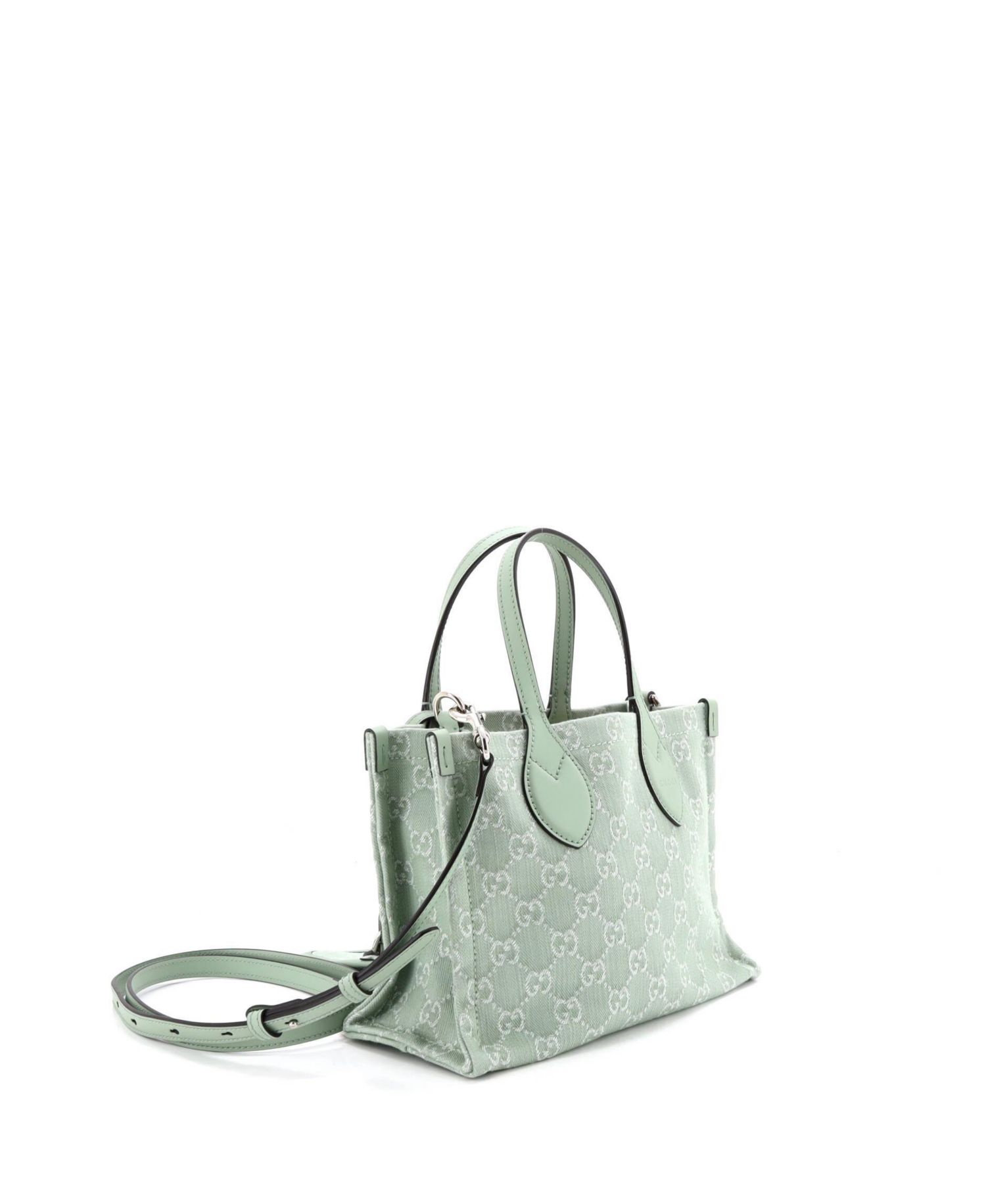 Medium Ophidia Shopper Tote GG Denim