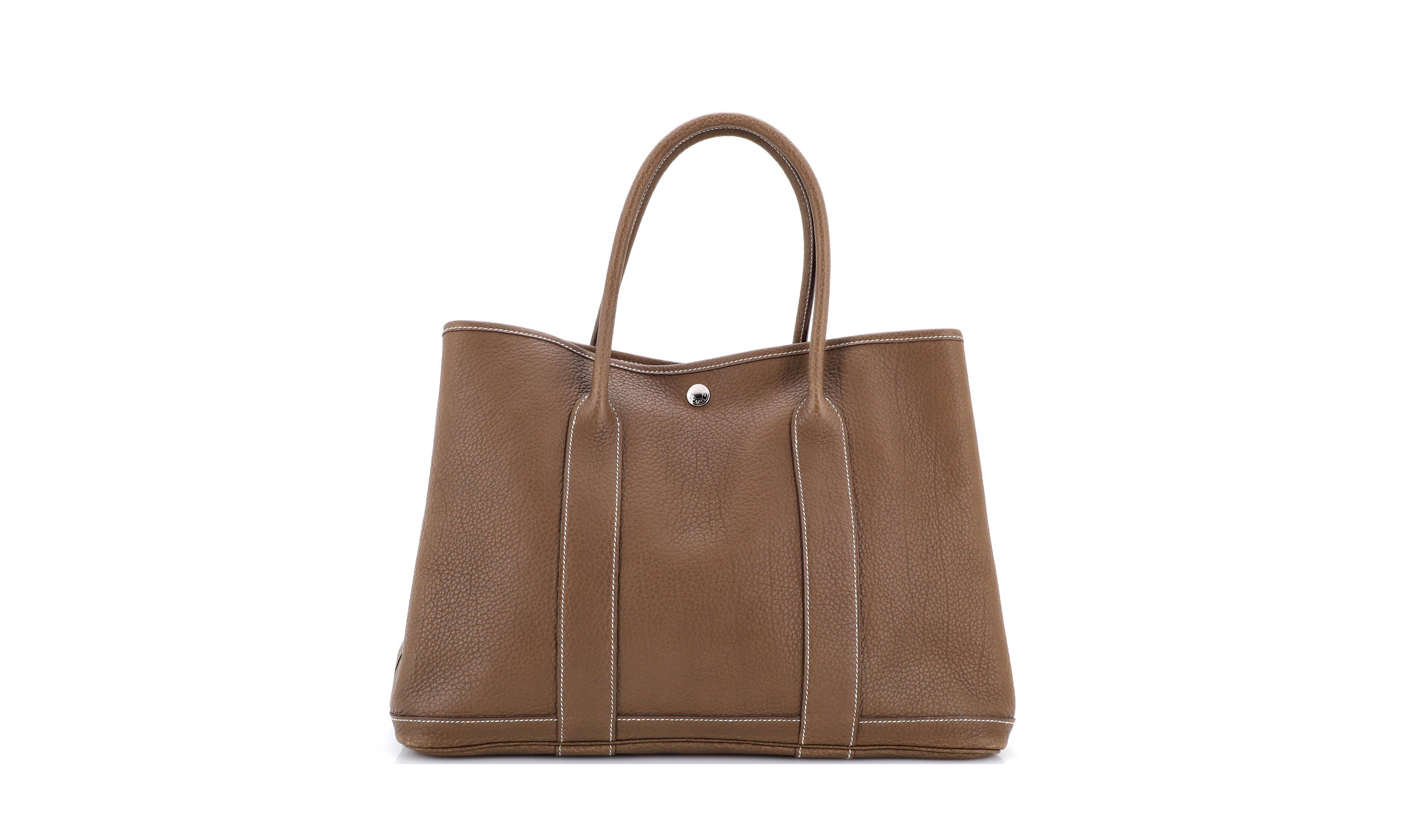 Pre-Owned HERMES 36 Garden Party Tote Leather