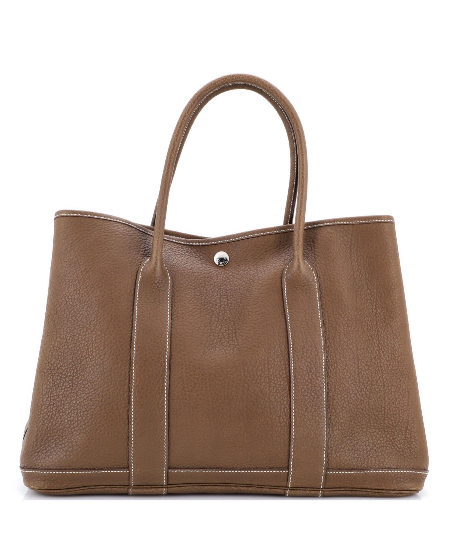 36 Garden Party Tote Leather