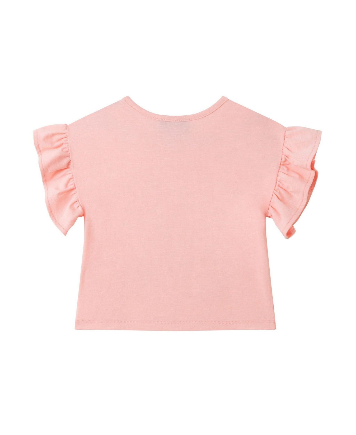 Toddler Girls 2T- 6 Jersey Ruffle Tee